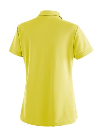 Maier Sports Funktionspoloshirt "Ulrike" in Gelb