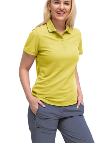 Maier Sports Functioneel poloshirt "Ulrike" geel