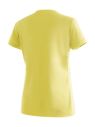 Maier Sports Functioneel shirt "Trudy" geel