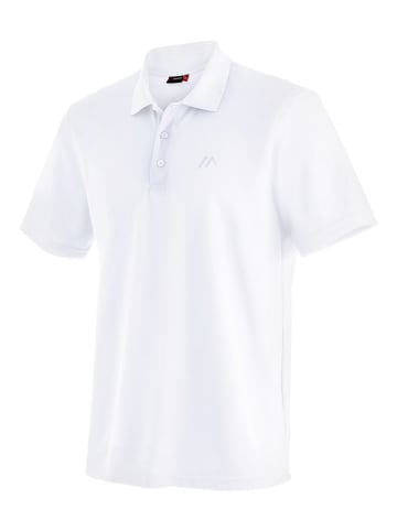 Maier Sports Functioneel poloshirt "Ulrich" wit