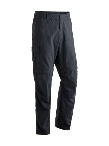 Maier Sports Spodnie funkcyjne Zipp-Off "Trave" w kolorze czarnym