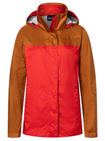 Marmot Functionele jas "PreCip Eco" lichtbruin/rood