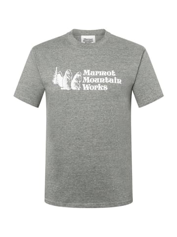 Marmot Koszulka "Heavyweight" w kolorze szarym