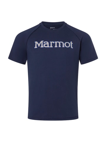 Marmot Functioneel shirt "Windridge" donkerblauw