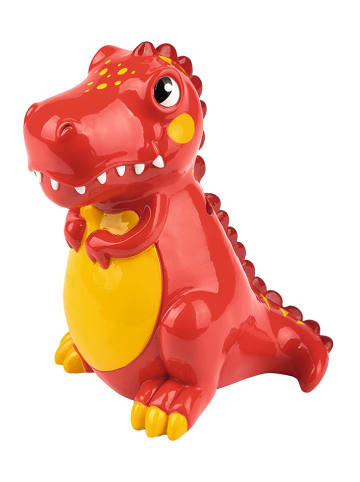 moses. Skarbonka "T-Rex" w kolorze czerwonym - wys. 11,5 cm
