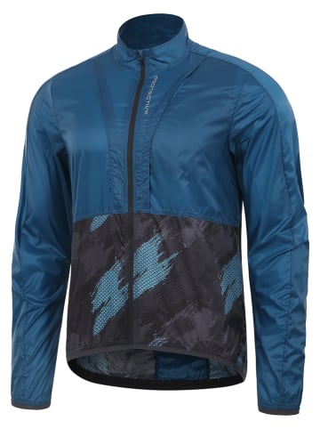Protective Windbreaker "Rise up" in Petrol