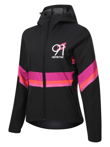 Protective Regenjas "Sugar Mountain" zwart/roze