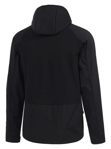 Protective Hybride jas "Groove" zwart/rood