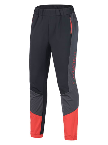 Protective Softshellhose "Rime Ice" in Schwarz/ Grau/ Orange