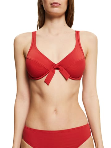 ESPRIT Biustonosz bikini w kolorze czerwonym