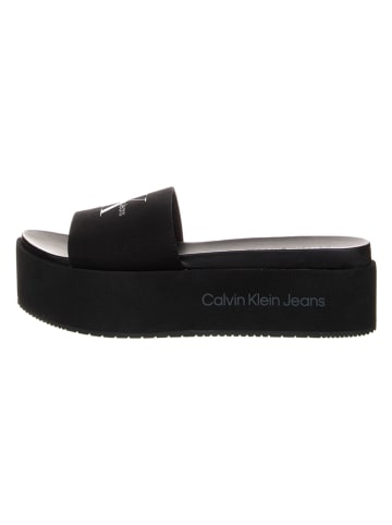 Calvin Klein Pantoletten in Schwarz
