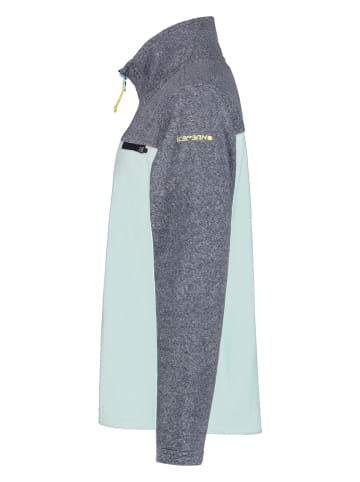Icepeak Fleece vest "Lyon" turquoise/grijs