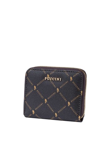 Puccini Geldbörse in Dunkelblau - (B)11 x (H)10 x (T)2 cm