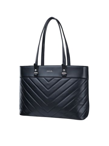 Puccini Shopper bag "Special" w kolorze czarnym - 42 x 29 x 13 cm