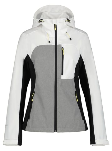 Icepeak Softshelljacke "Broadus" in Grau/ Weiß/ Schwarz