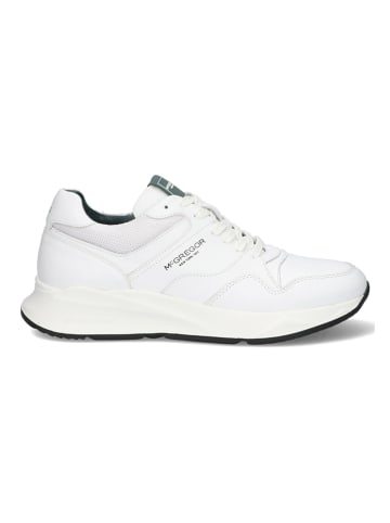 McGregor Leren sneakers "Ray" wit
