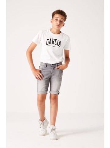 Garcia Jeans-Bermudas in Hellgrau