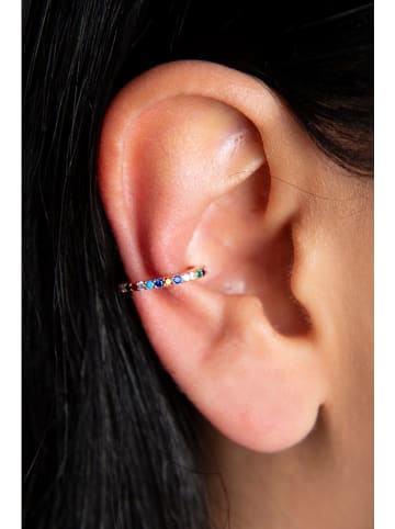 Heliophilia Zilveren earcuff met edelstenen
