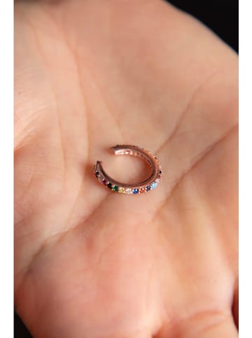 Heliophilia Zilveren earcuff met edelstenen