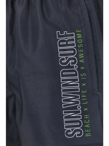 Zigzag Badeshorts "Fillip" in Dunkelblau