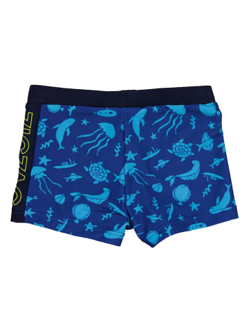 Zigzag Badehose "Buddy" in Blau/ Schwarz