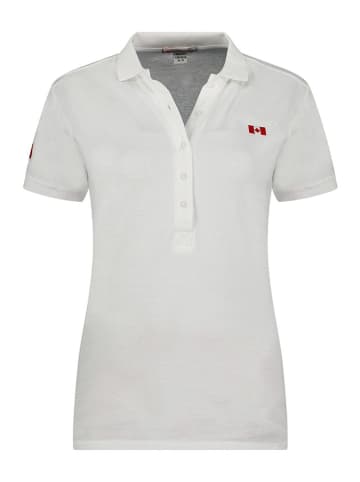 Canadian Peak Koszulka polo "Kellyeak" w kolorze białym