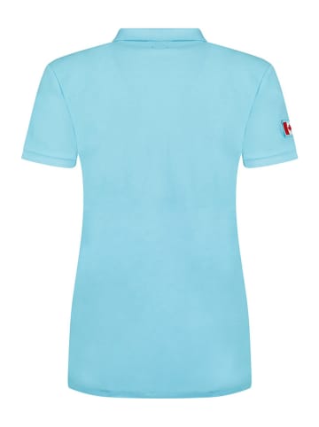 Canadian Peak Poloshirt "Kellyeak" in Hellblau