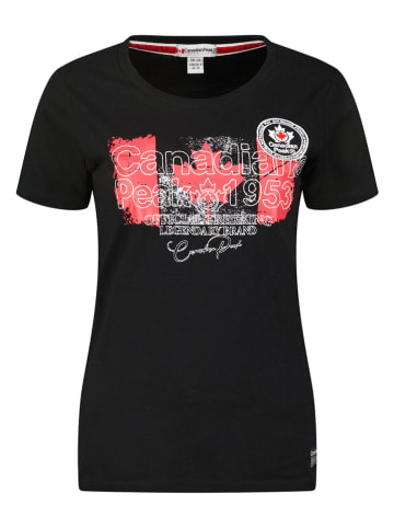 Canadian Peak Koszulka "Jarryeak" w kolorze czarnym