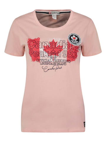 Canadian Peak Koszulka "Jarryeak" w kolorze jasnoróżowym