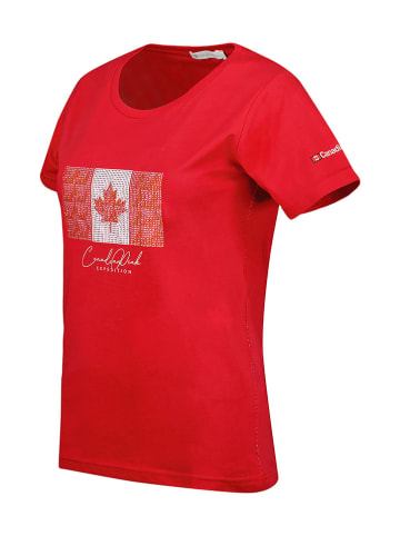 Canadian Peak Shirt "Jwildeak" in Rot