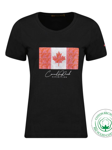 Canadian Peak Koszulka "Jwildeak" w kolorze czarnym