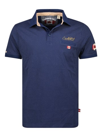 Canadian Peak Poloshirt "Kingdomeak" donkerblauw