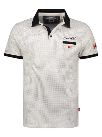 Canadian Peak Koszulka polo "Kingdomeak" w kolorze białym