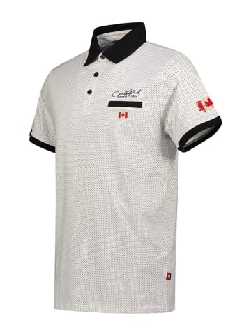 Canadian Peak Koszulka polo "Kingdomeak" w kolorze białym