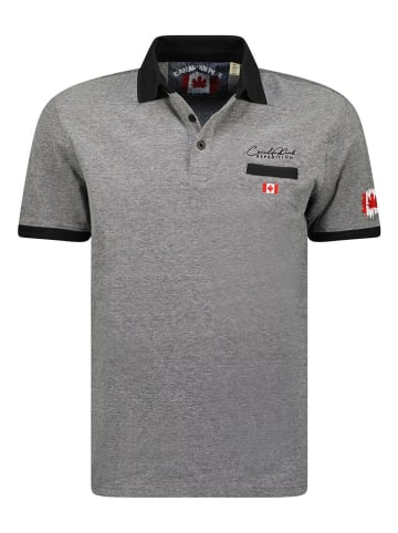 Canadian Peak Poloshirt "Koleak" in Hellgrau