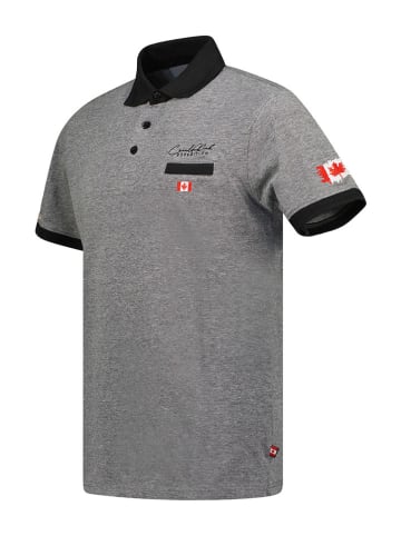 Canadian Peak Koszulka polo "Koleak" w kolorze jasnoszarym