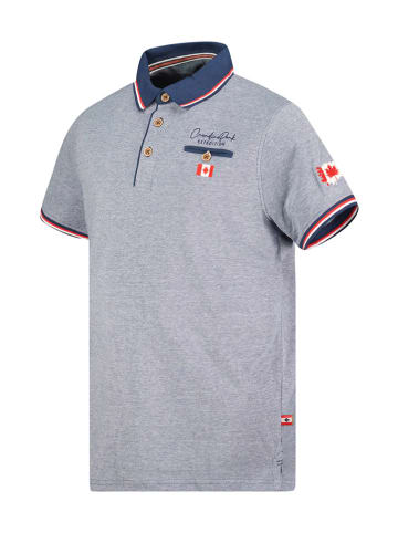 Canadian Peak Koszulka polo "Kblendeak" w kolorze granatowym