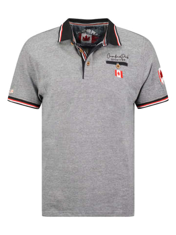 Canadian Peak Koszulka polo "Kblendeak" w kolorze jasnoszarym