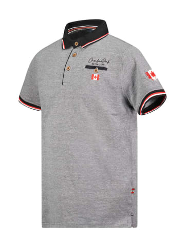 Canadian Peak Koszulka polo "Kblendeak" w kolorze jasnoszarym