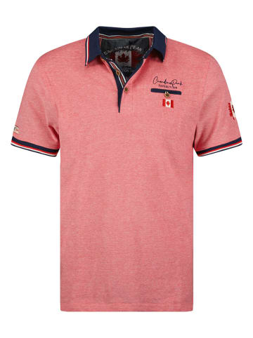Canadian Peak Poloshirt "Kblendeak" in Koralle