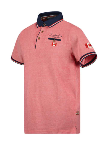Canadian Peak Koszulka polo "Kblendeak" w kolorze koralowym