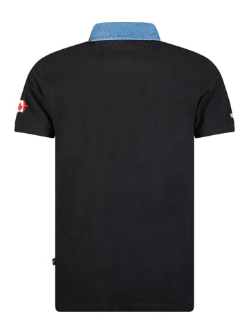 Canadian Peak Koszulka polo "Kerwineak" w kolorze czarnym