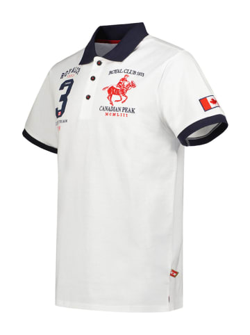 Canadian Peak Poloshirt "Klubeak" in Weiß