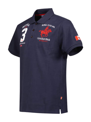 Canadian Peak Poloshirt "Klubeak" donkerblauw