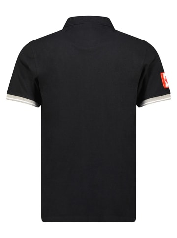 Canadian Peak Koszulka polo "Kutteak" w kolorze czarnym