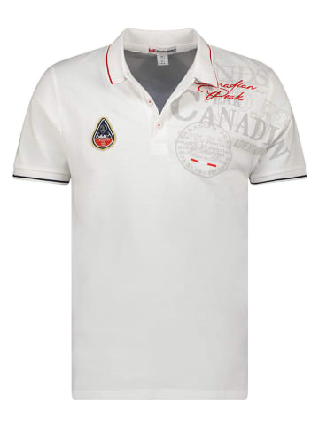 Canadian Peak Poloshirt "Kadventureak" wit
