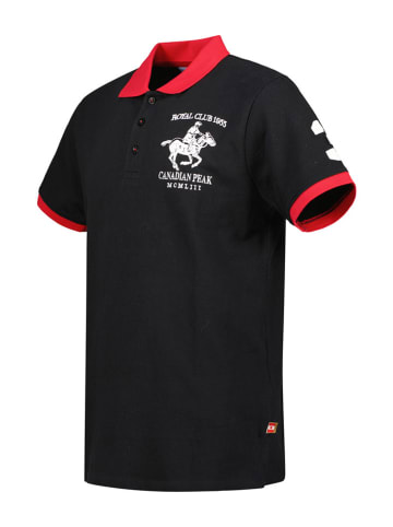 Canadian Peak Poloshirt "Koltoneak" zwart