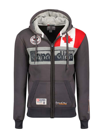 Canadian Peak Sweatvest "Flashy" grijs