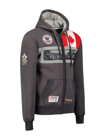 Canadian Peak Sweatjacke "Flashy" in Grau