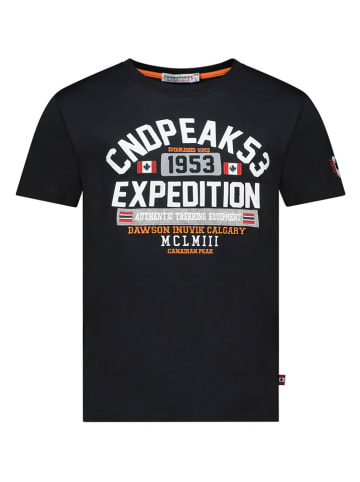 Canadian Peak Shirt "Jermaniteak" in Schwarz